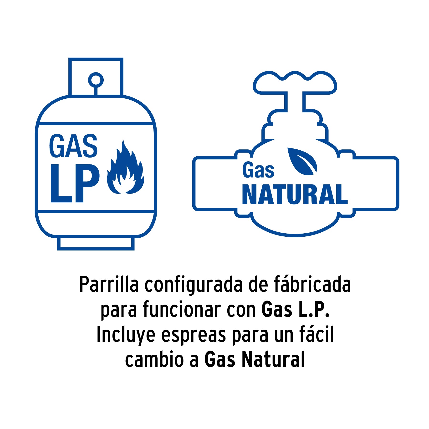 Parrilla gas empotrable 75cm, 5 quem, vidrio negro, RIVIERA - 48409