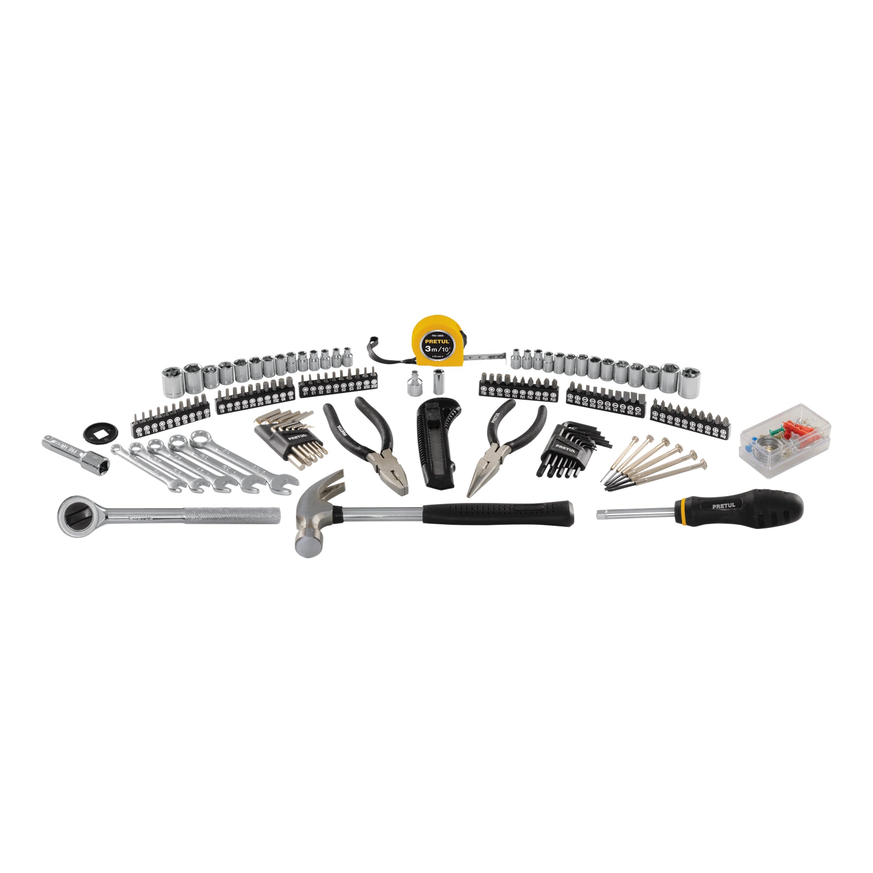 Juego de 133 herramientas, Pretul - 24223