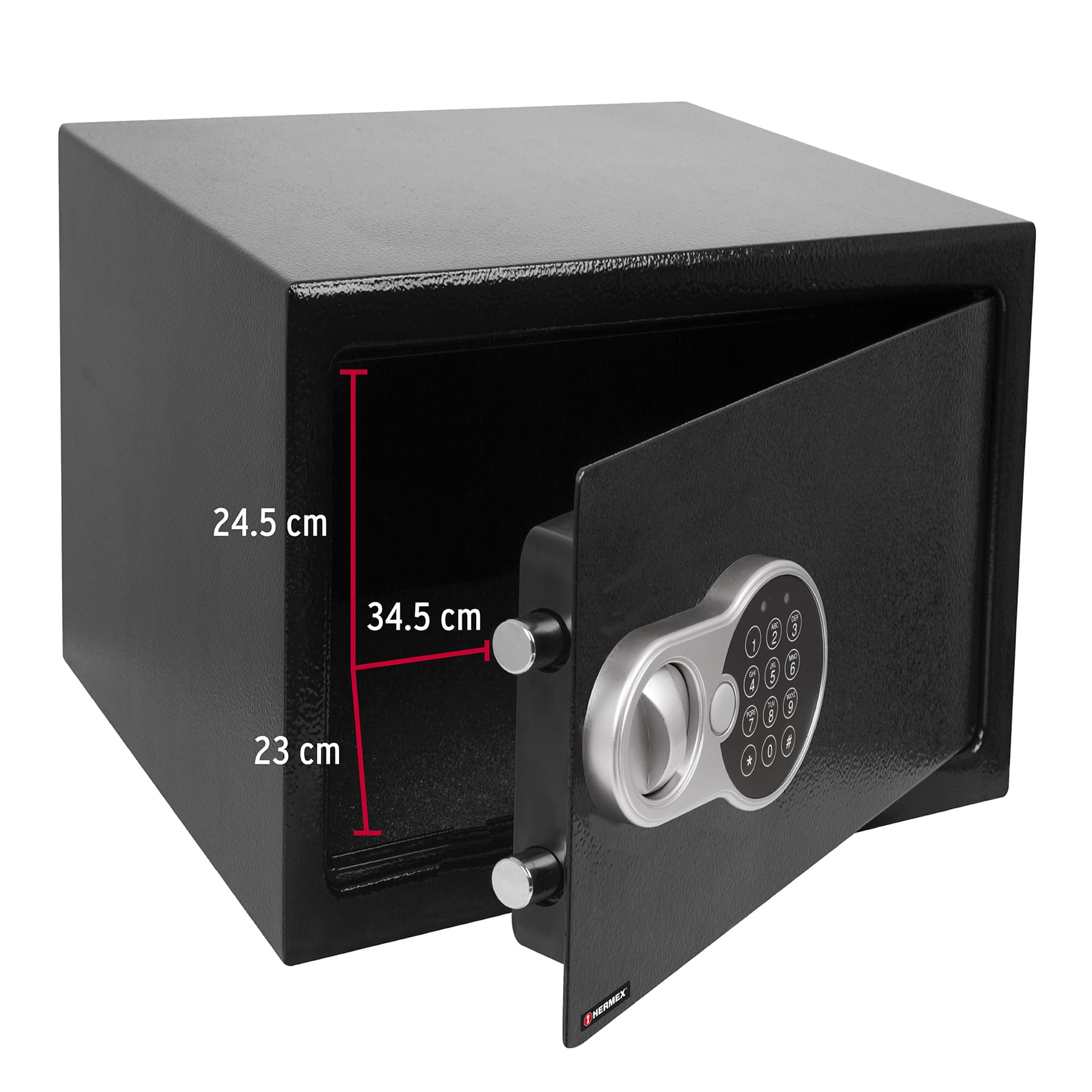Caja de seguridad electrónica, mediana, HERMEX - 43081