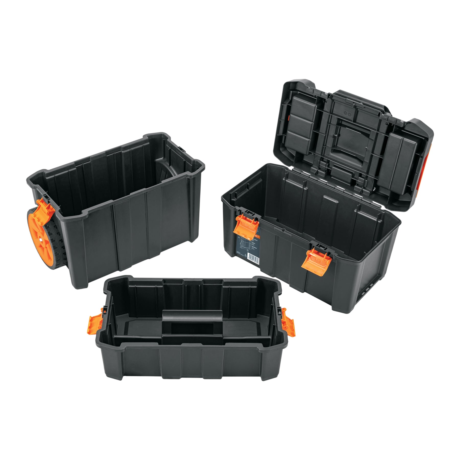 Caja para herramientas 19"x25" 3 en 1 desmontable con ruedas - 102644