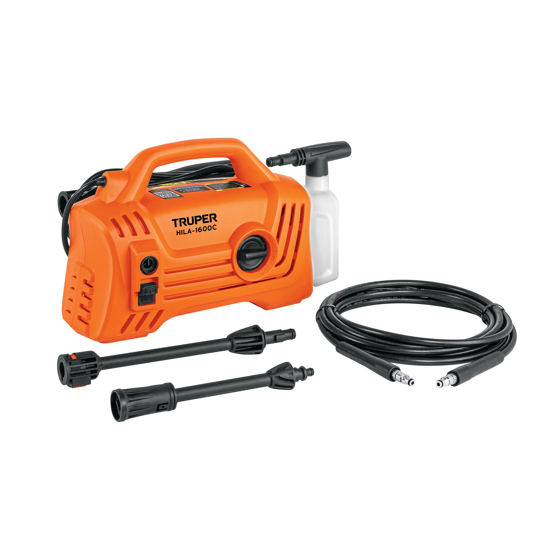 Hidrolavadora eléctrica compacta 1600 PSI, Truper - 102795