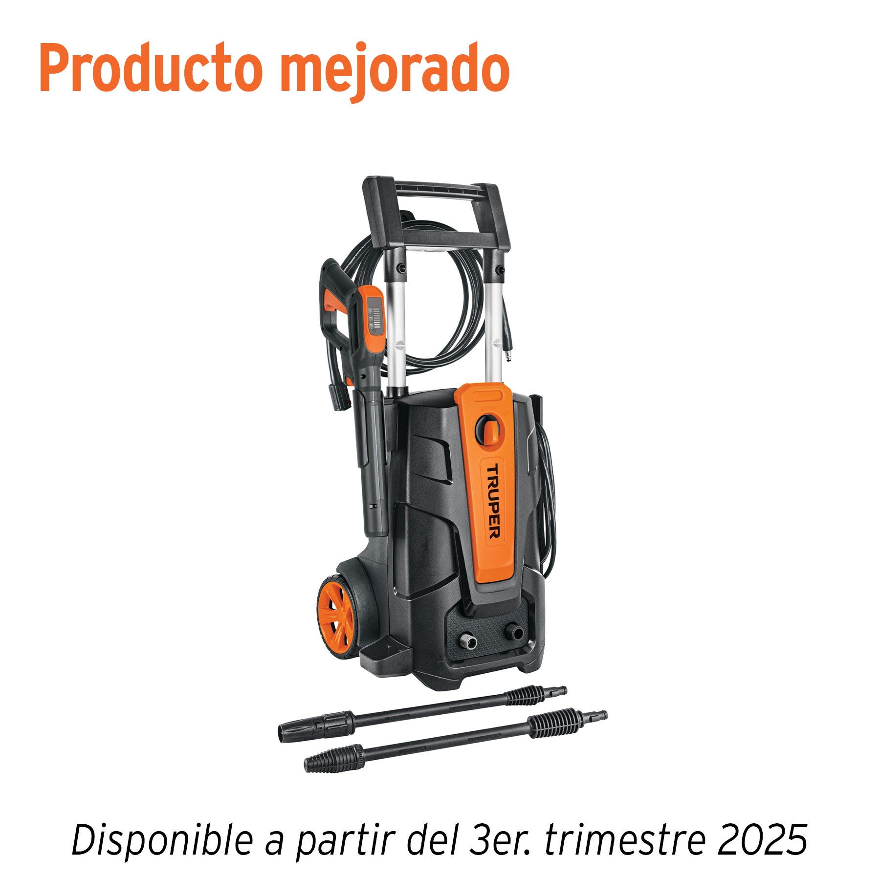 Hidrolavadora eléctrica 2000 PSI, Truper - 101595
