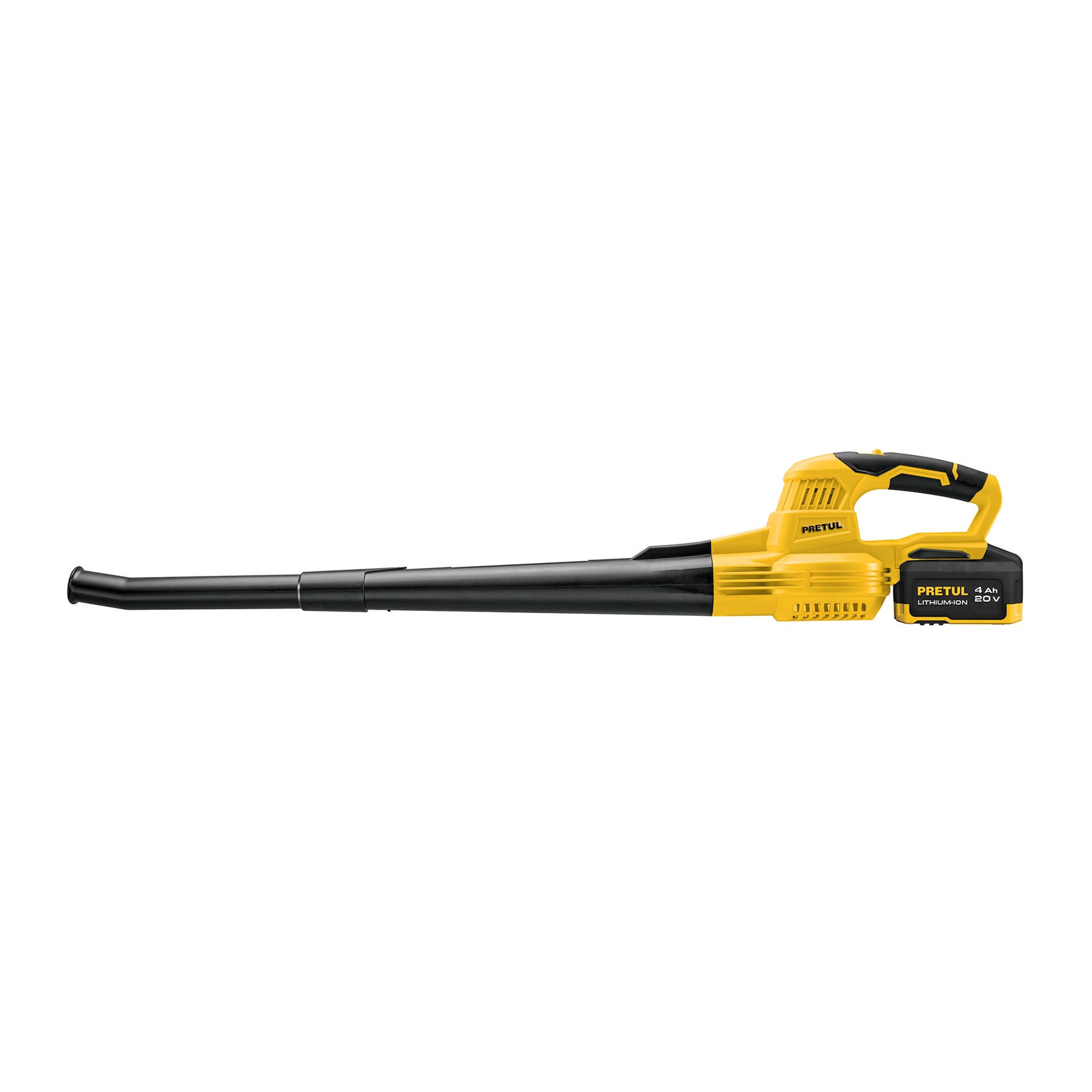 Sopladora inalámbrica 20V, 1 batería 4Ah, 1 carg. PRETUL - 28274